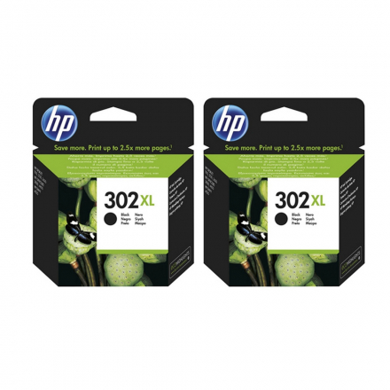Compatible HP 303 XL - Noir - Pack de 2 ♻️