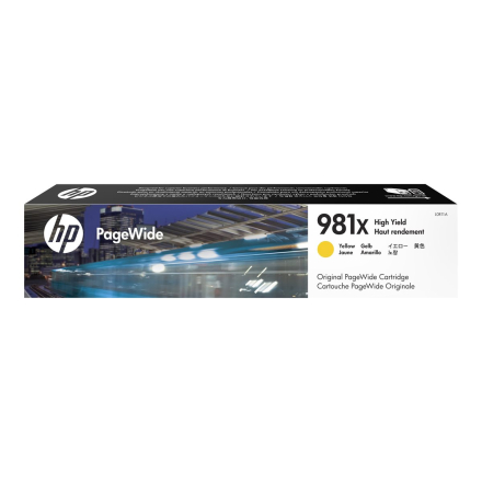 HP 981X - Jaune - Origine