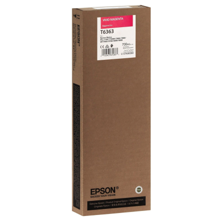 Epson T6363 - Magenta - Origine