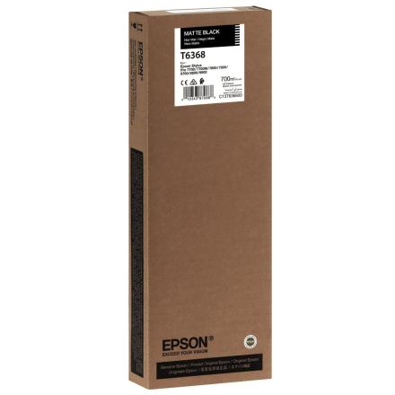 Epson T6368 - Noir Mat - Origine