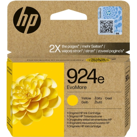 HP 924e EvoMore - Jaune - Origine